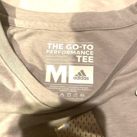 ADIDAS The Go-To Performance Tee - Picture 2 of 4